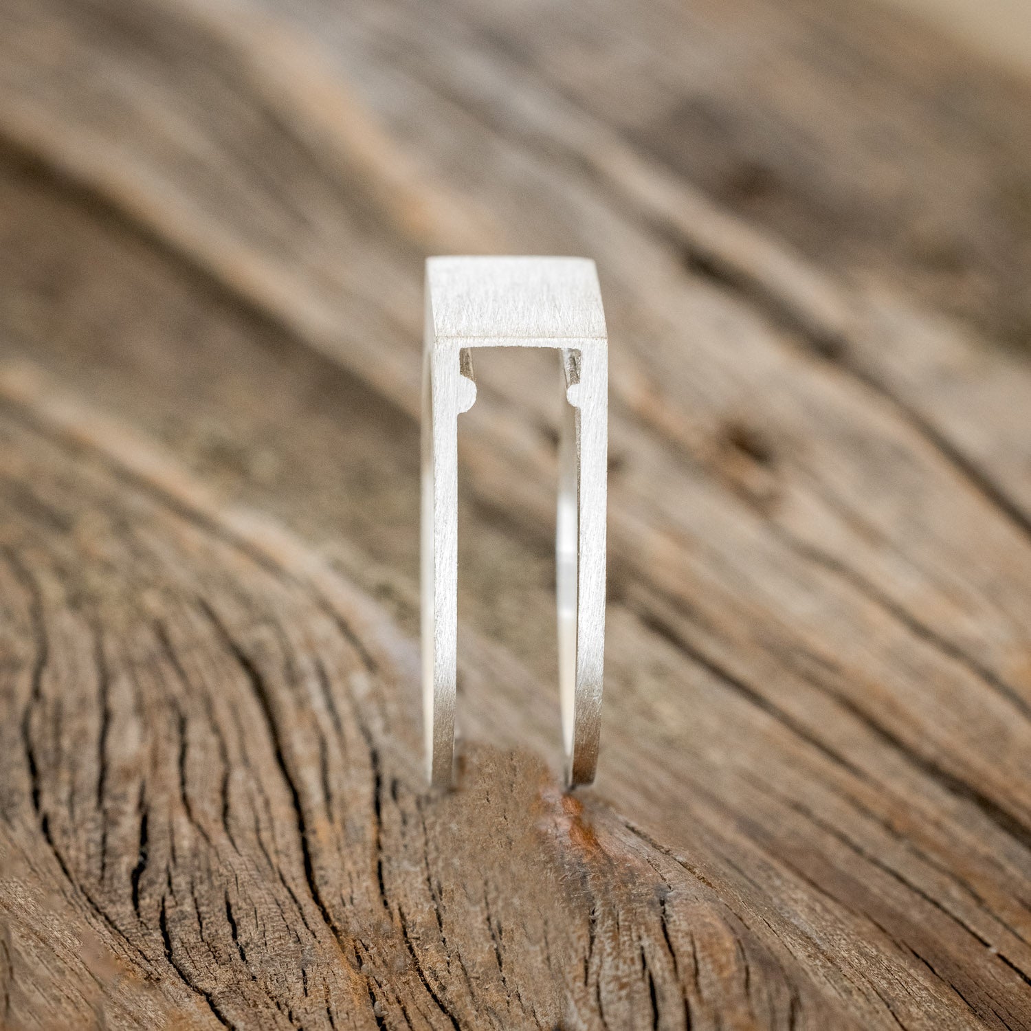 "HEMLOCK" - CUSTOMIZABLE SILVER POISON RING-9