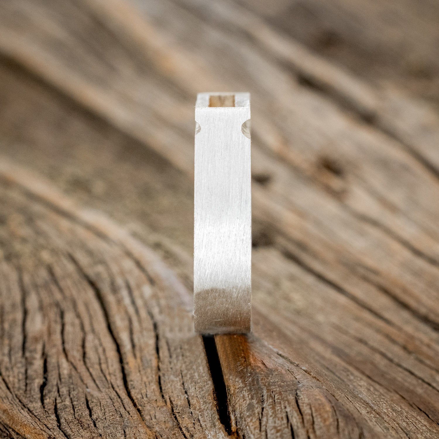 "HEMLOCK" - CUSTOMIZABLE SILVER POISON RING-7