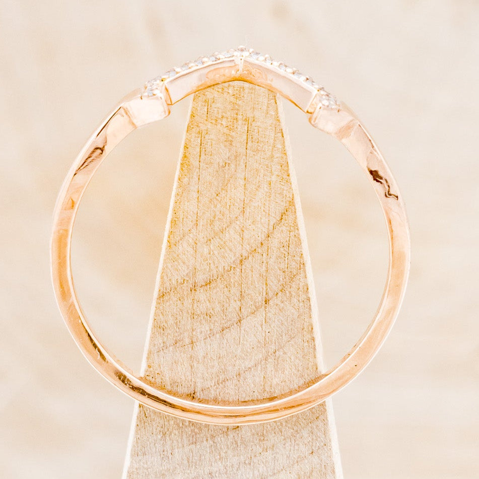 "CRAZY ON YOU" 14K GOLD TRACER WITH DIAMOND ACCENTS-6