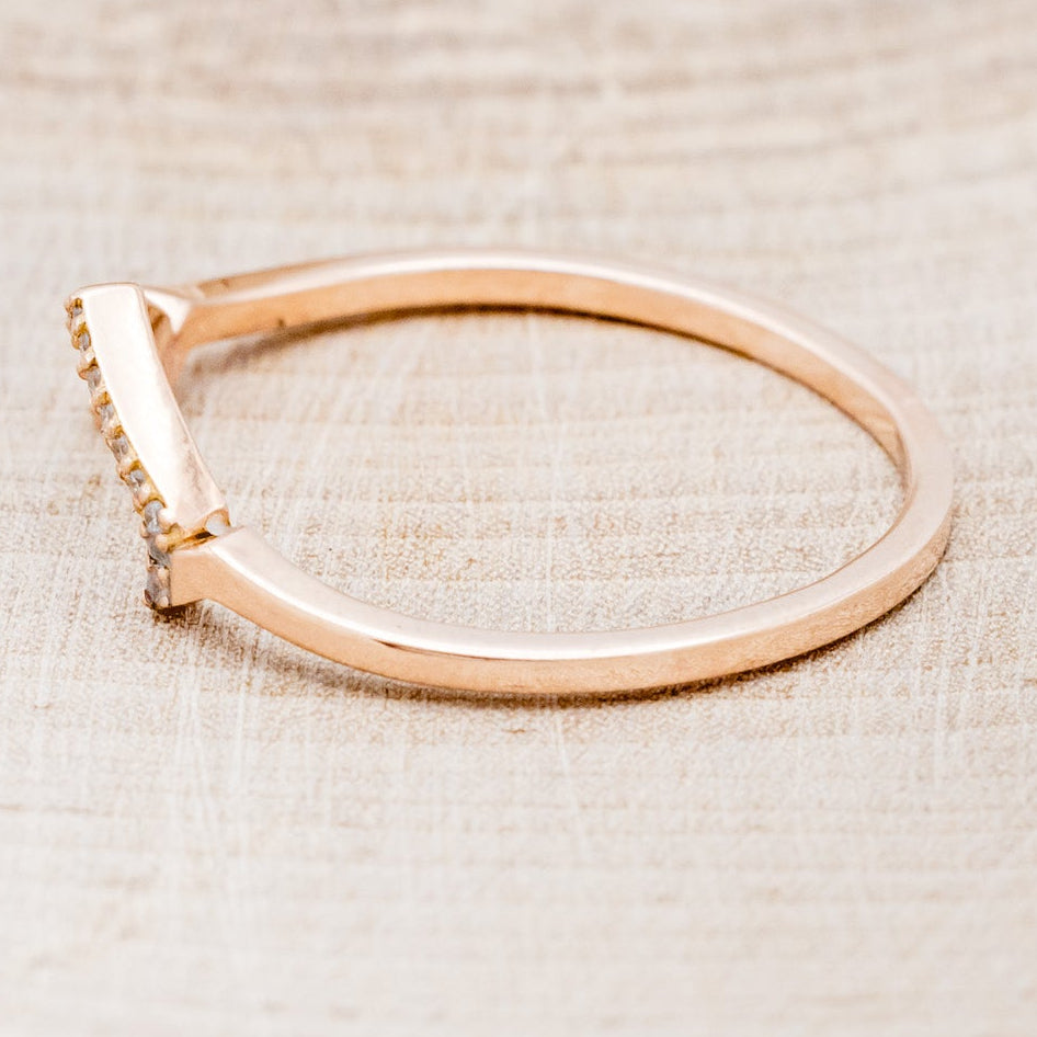 "CRAZY ON YOU" 14K GOLD TRACER WITH DIAMOND ACCENTS-3