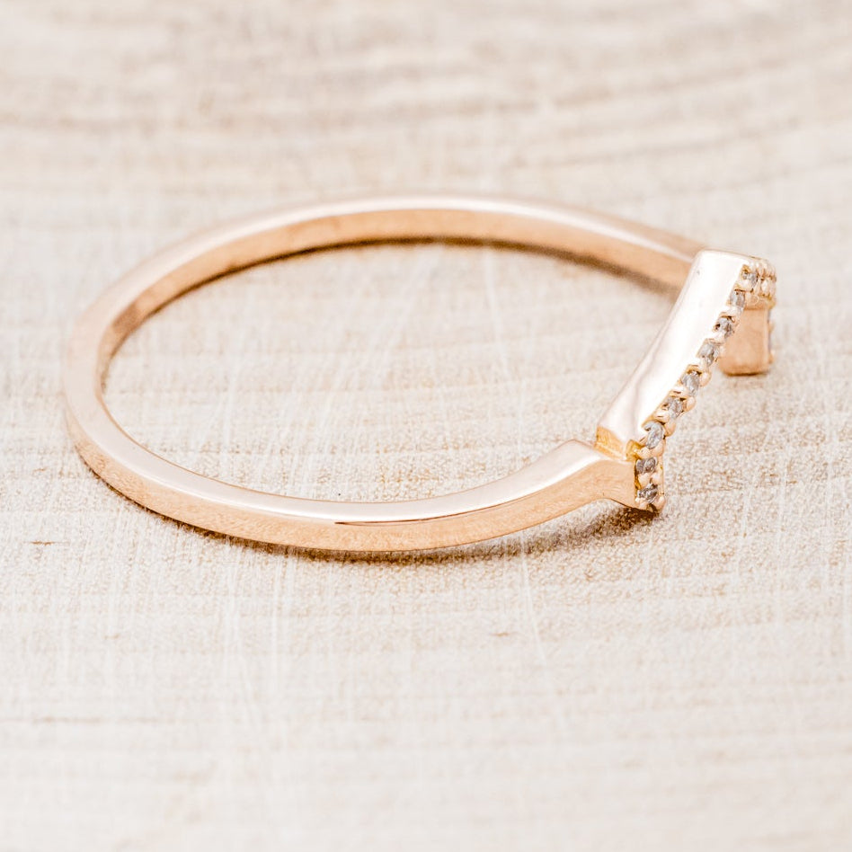 "CRAZY ON YOU" 14K GOLD TRACER WITH DIAMOND ACCENTS-2