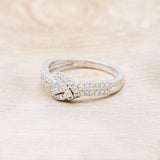 DIAMOND KNOT ACCENTED RING