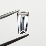 0.69ct 7.78x4.05x2.32mm Tapered Baguette Step Cut Sapphire 22850-01 - 2