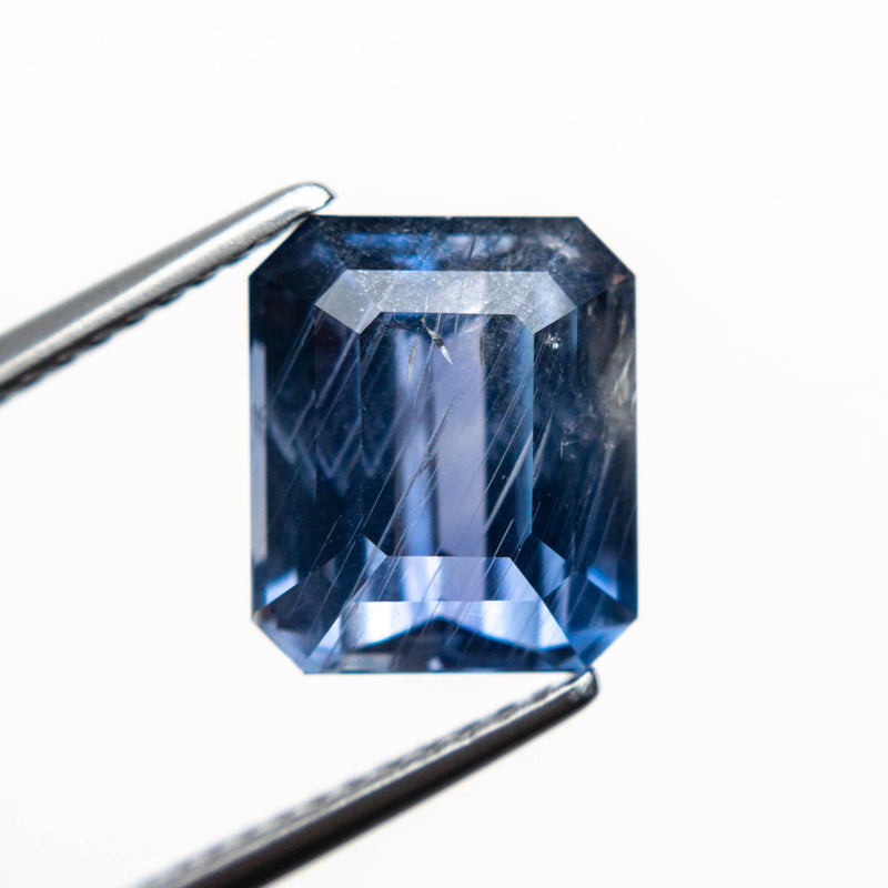 4.71ct 9.60x8.18x5.67mm Cut Corner Rectangle Step Cut Sapphire 23072-01-Staghead Designs