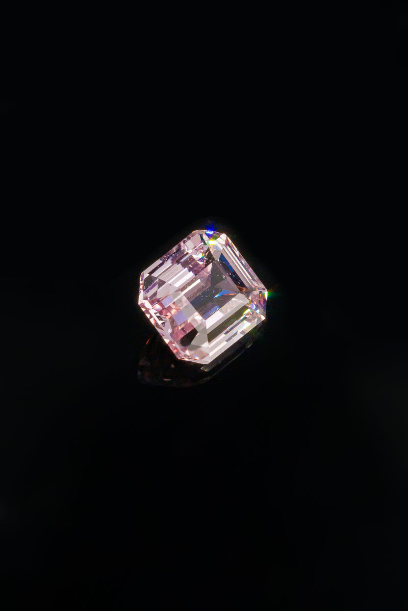 "ZARIA" - EMERALD-CUT PINK SAPPHIRE-5