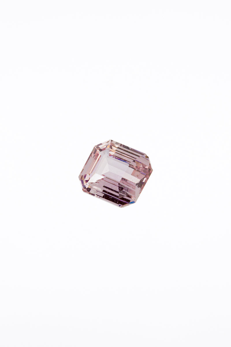 "ZARIA" - EMERALD-CUT PINK SAPPHIRE-3