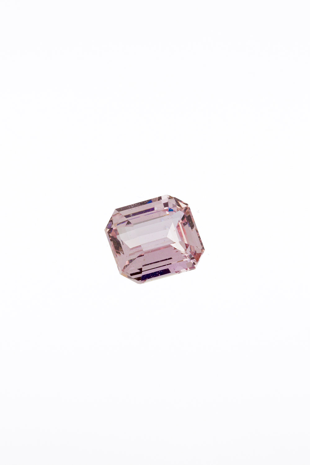 "ZARIA" - EMERALD-CUT PINK SAPPHIRE-2