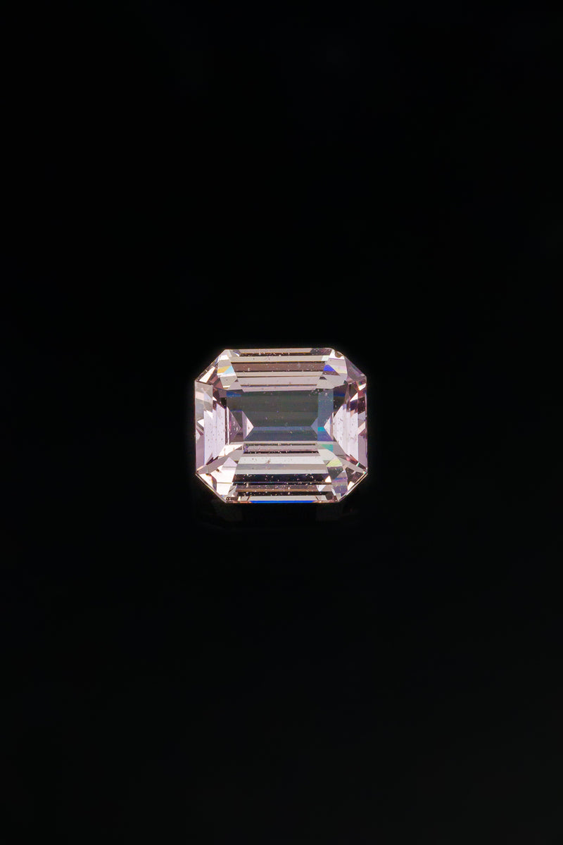 "ZARIA" - EMERALD-CUT PINK SAPPHIRE-4