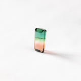 "THALIA" - EMERALD CUT BI-COLOR TOURMALINE-3