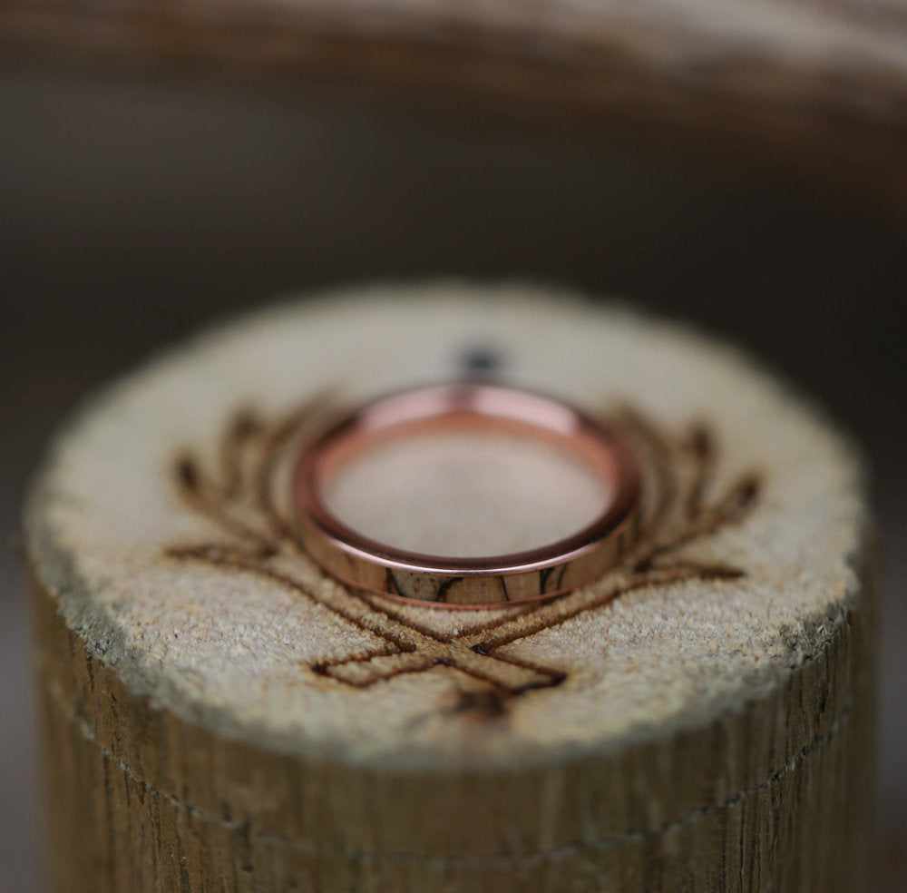 "ETERNA" - SPALTED MAPLE STACKING BAND-11