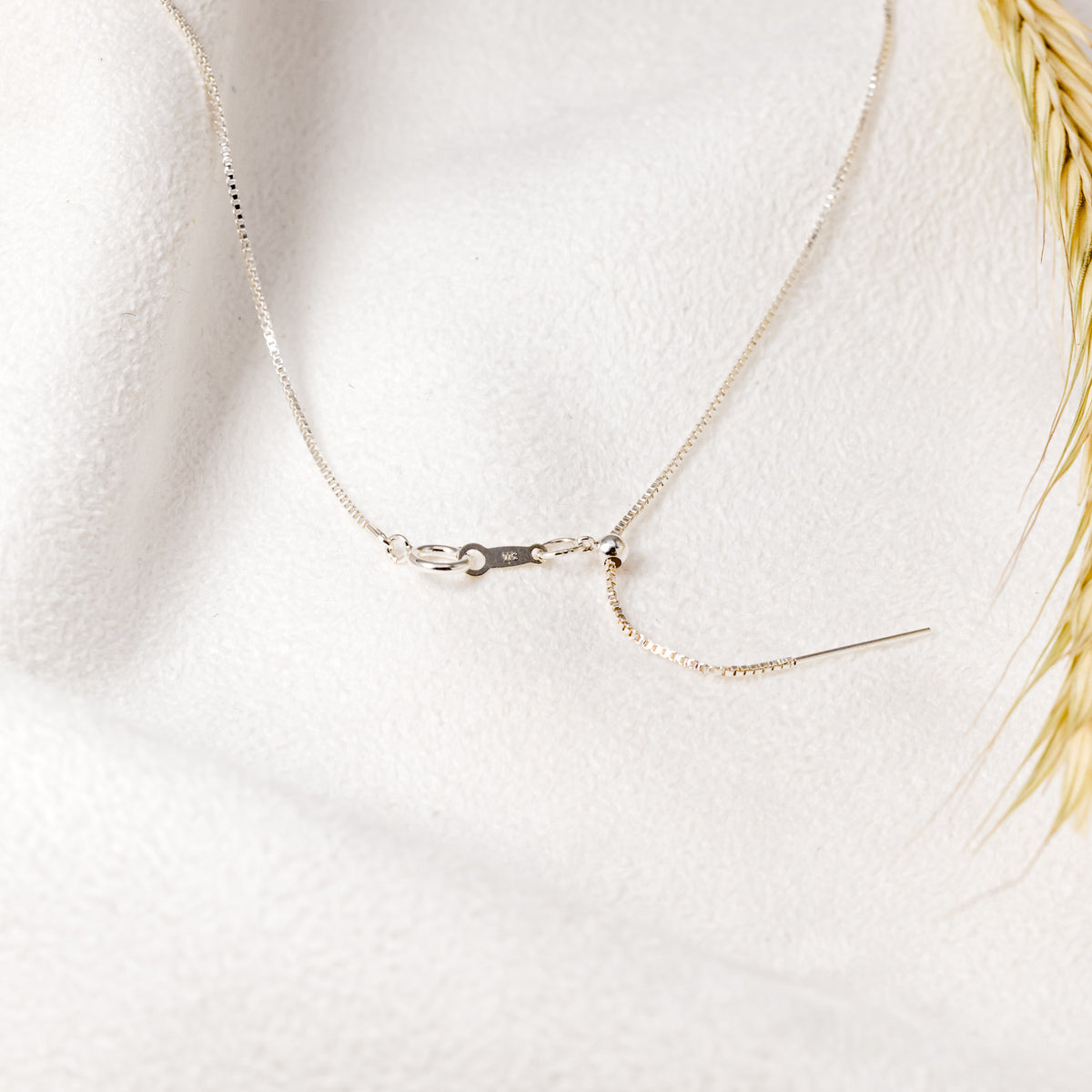 ADJUSTABLE THREADER BOX CHAIN NECKLACE-2