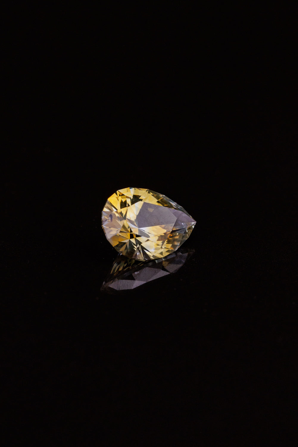 "MARIGOLD" - PEAR-SHAPED MONTANA SAPPHIRE-6
