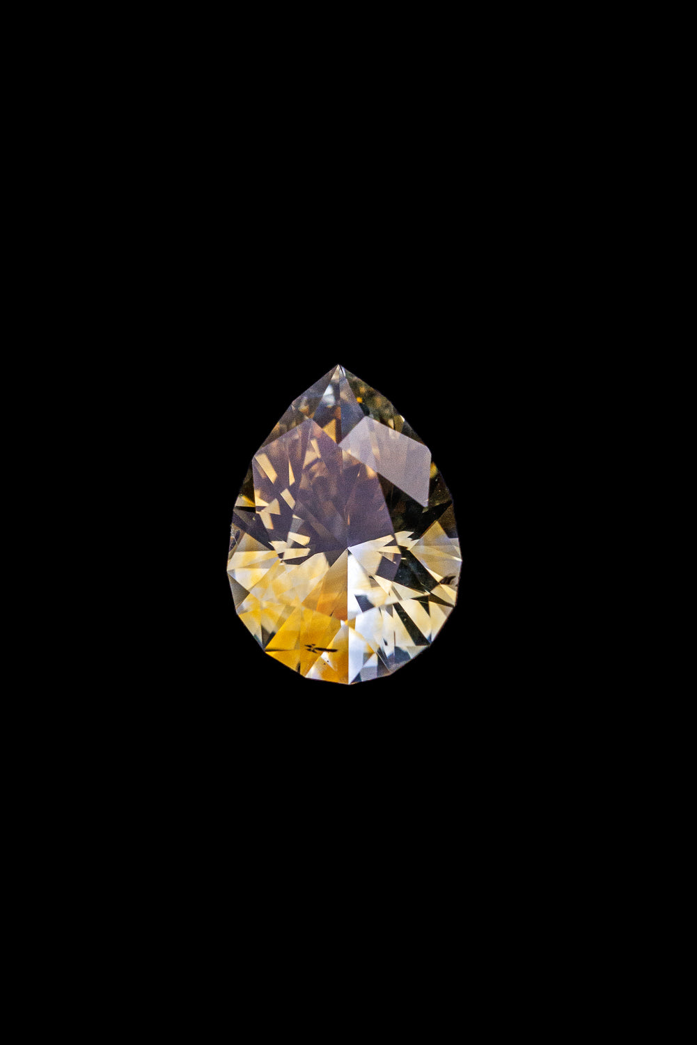"MARIGOLD" - PEAR-SHAPED MONTANA SAPPHIRE-4