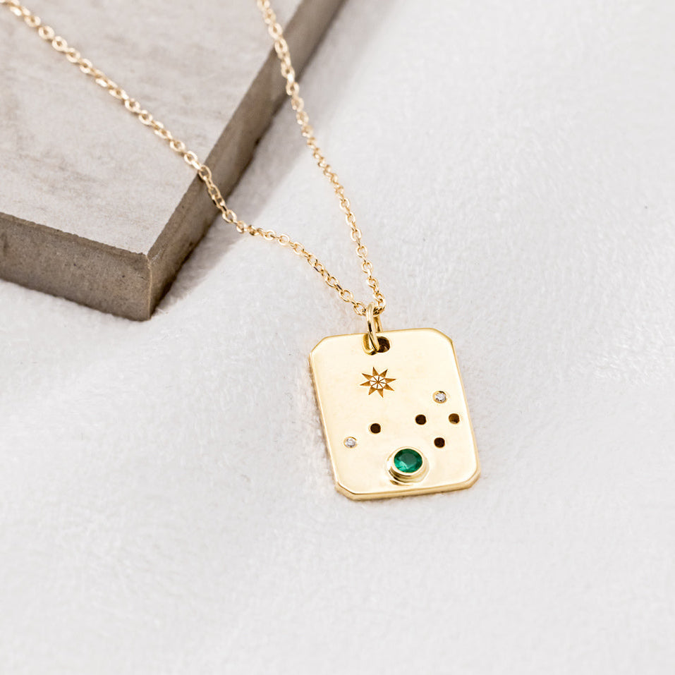 ARIES ZODIAC CONSTELLATION NECKLACE-2