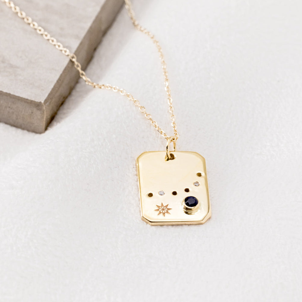 CAPRICORN ZODIAC CONSTELLATION NECKLACE-2