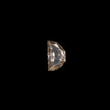 0.65ct 6.57x3.84mm HALF MOON DOUBLE CUT SALT & PEPPER DIAMOND-4