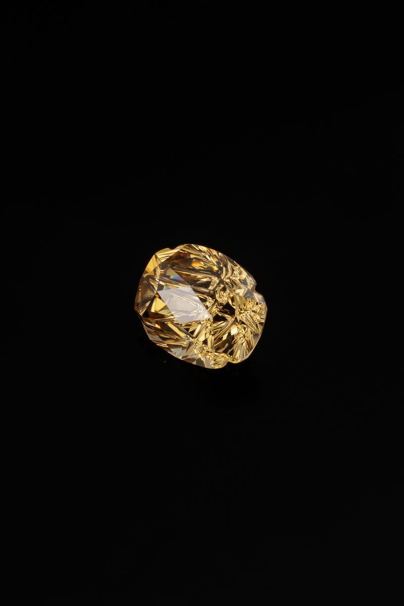 "HONEY" - FOUR DIRECTIONS CUT ZIRCON-6