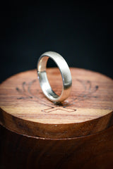 14K GOLD BRUSHED WEDDING BAND (available in 14K rose, white or yellow gold) - Staghead Designs - Antler Rings By Staghead Designs