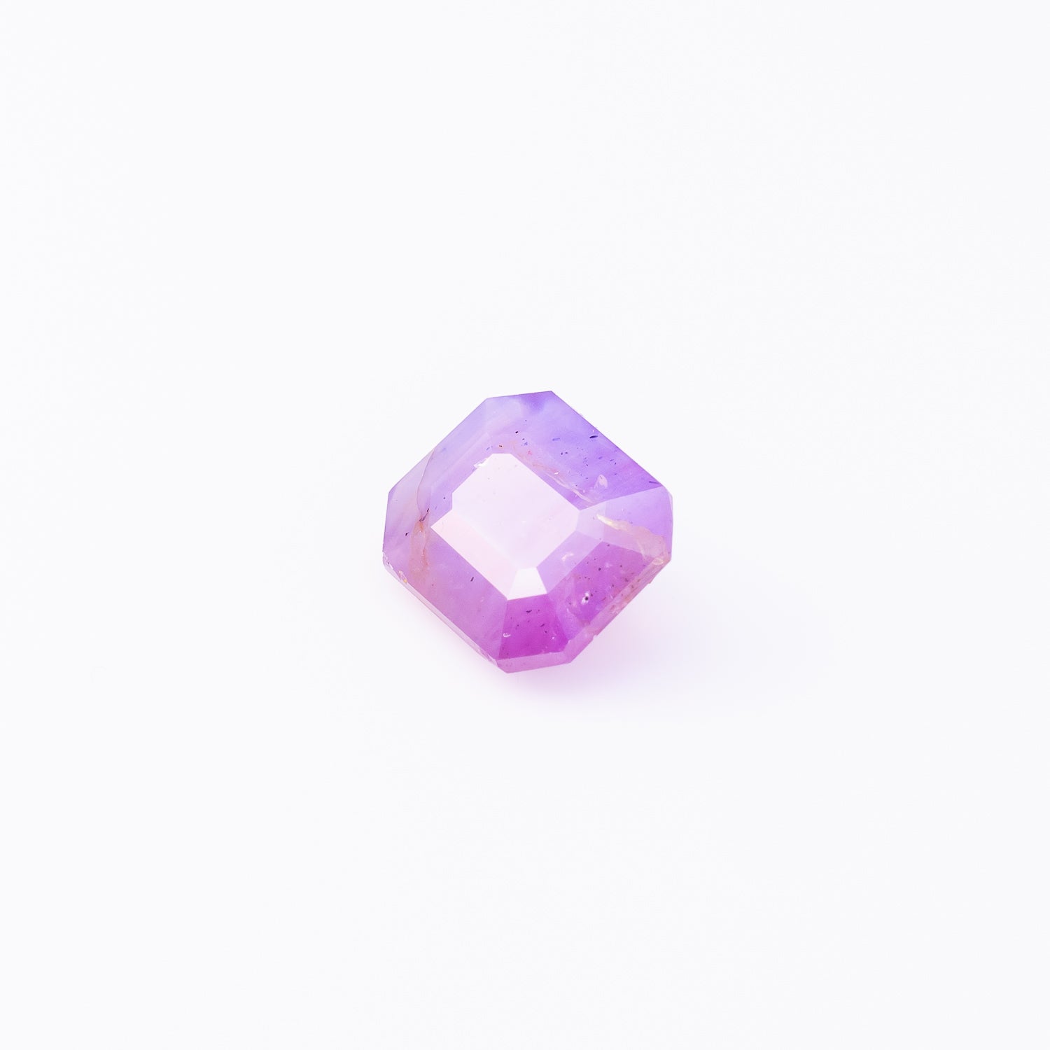 "ARIA" - CUT CORNER OPALESCENT PURPLE SAPPHIRE-2