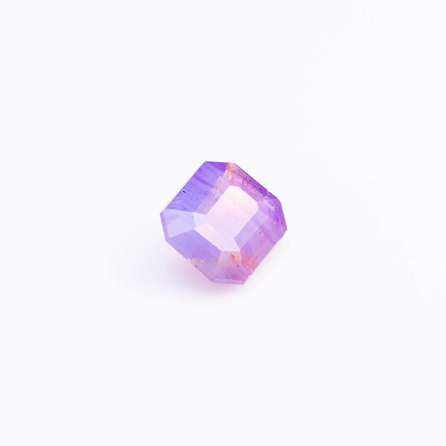 "ARIA" - CUT CORNER OPALESCENT PURPLE SAPPHIRE-3