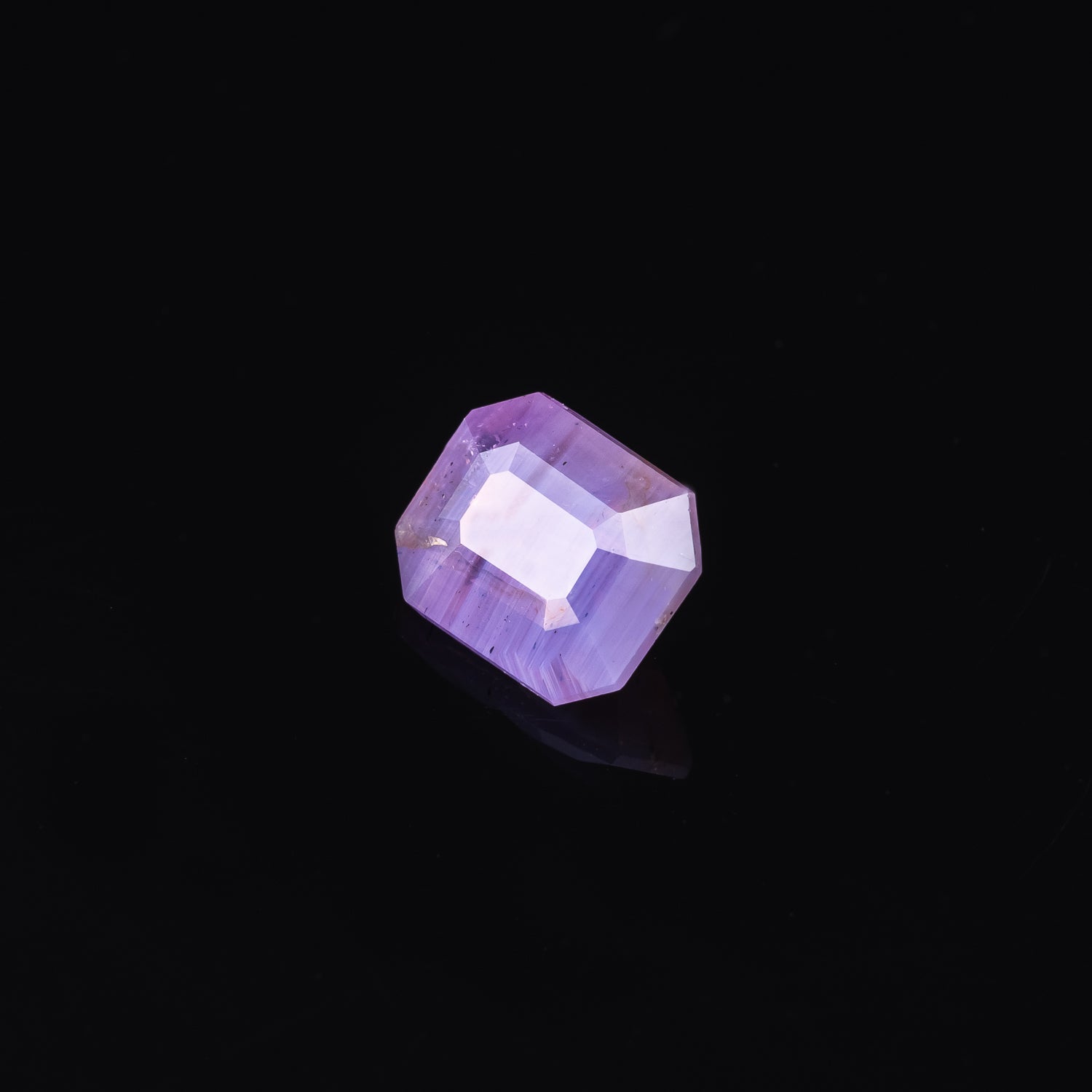 "ARIA" - CUT CORNER OPALESCENT PURPLE SAPPHIRE-5