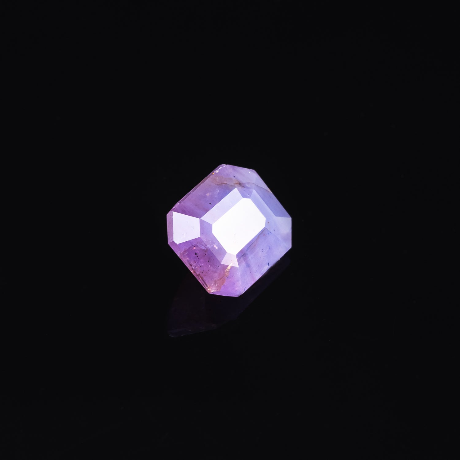 "ARIA" - CUT CORNER OPALESCENT PURPLE SAPPHIRE-6