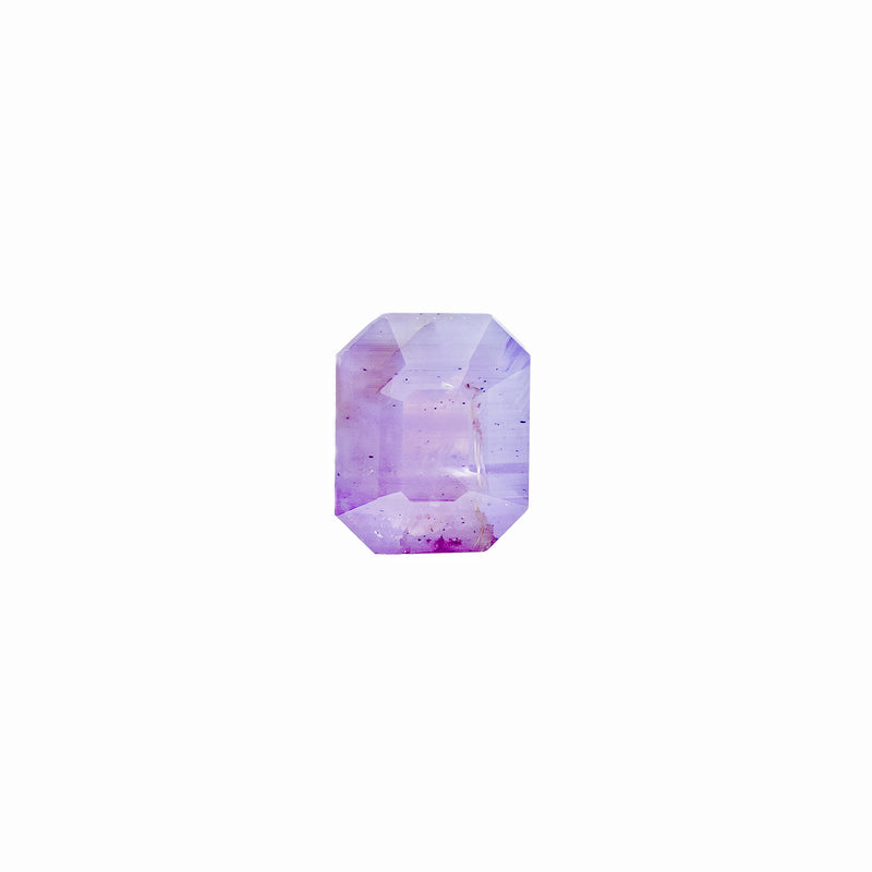 "ARIA" - CUT CORNER OPALESCENT PURPLE SAPPHIRE-1