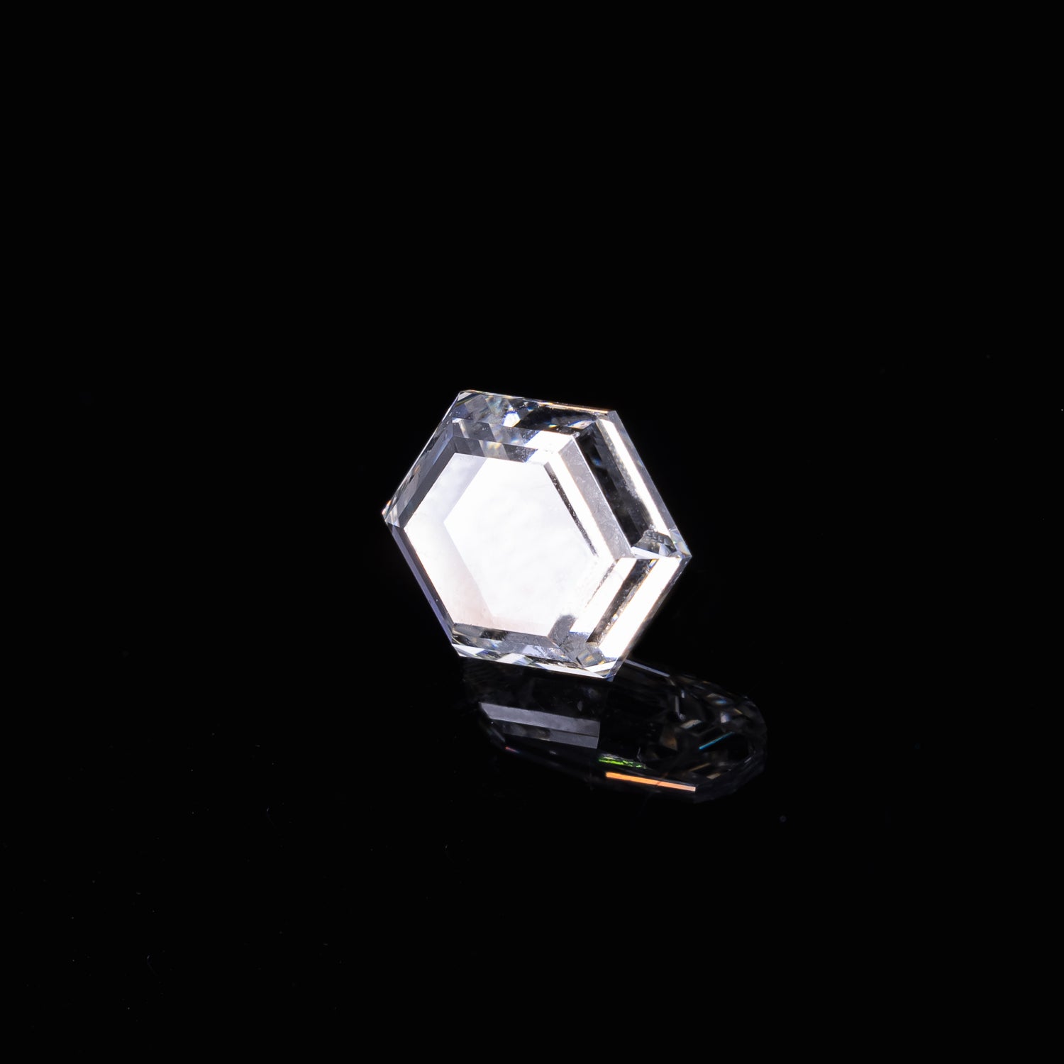 "PALOMA" - HEXAGON PORTRAIT CUT DIAMOND-6