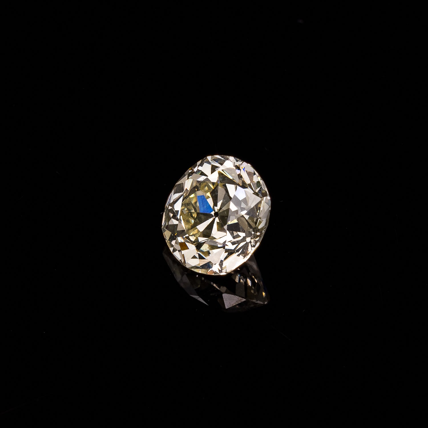 2.45ct 8.2mm Antique Old European Cut Diamond | Staghead Mine