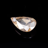 "ARBANE" - PEAR-SHAPED CHAMPAGNE SALT & PEPPER DIAMOND-5