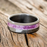 "CASTOR" - SUGILITE WEDDING RING-3