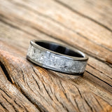 "RAINIER" - MOONSTONE WEDDING RING-5