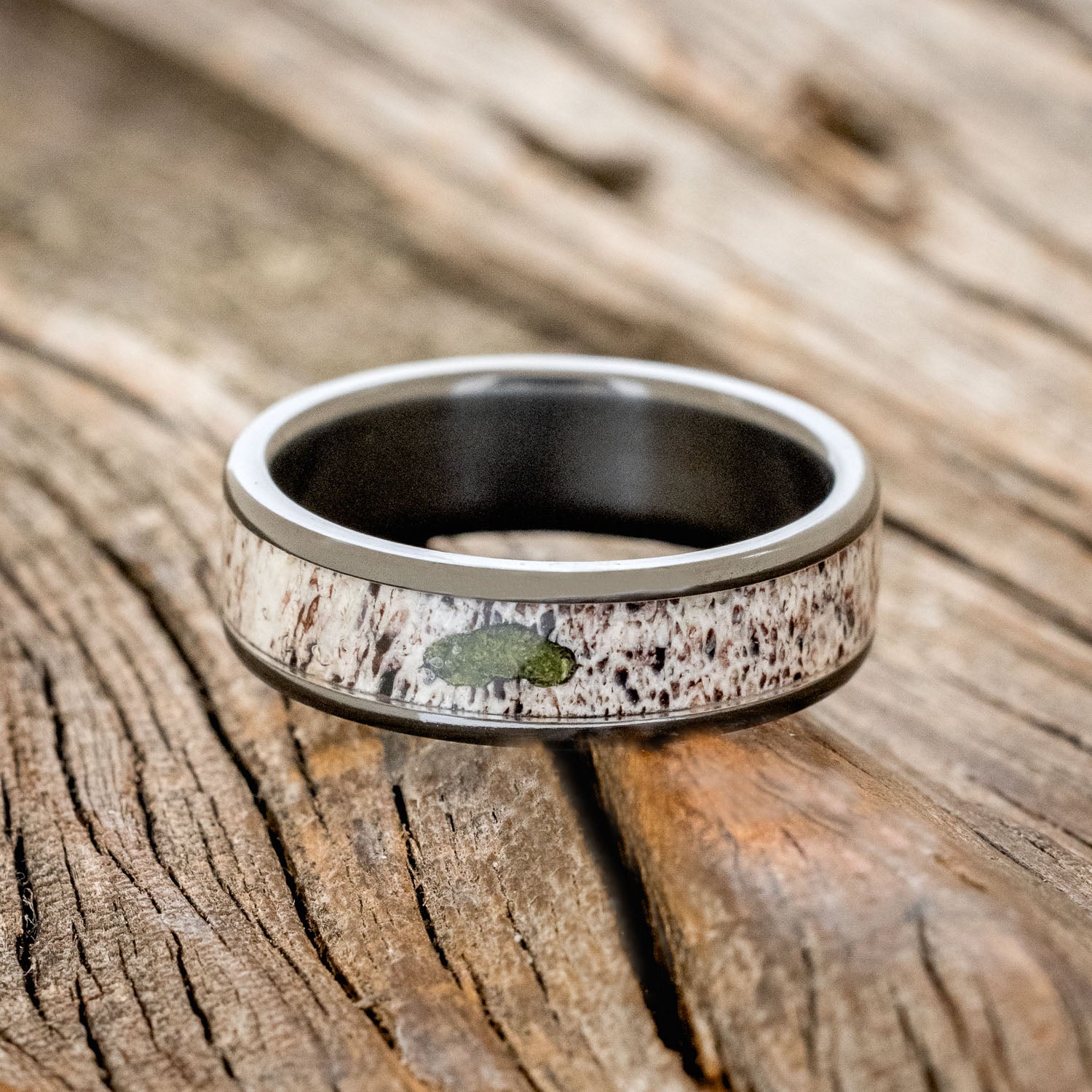 "RAINIER" - MOSS & ANTLER WEDDING BAND-6
