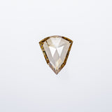 "BOTTEGA" - SHIELD PORTRAIT CUT CHAMPAGNE DIAMOND-1