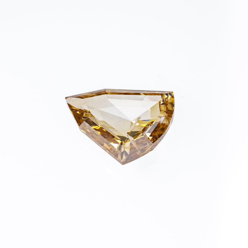 "BOTTEGA" - SHIELD PORTRAIT CUT CHAMPAGNE DIAMOND-3