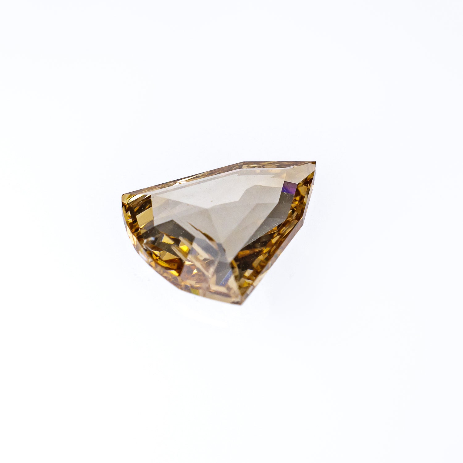 "BOTTEGA" - SHIELD PORTRAIT CUT CHAMPAGNE DIAMOND-2