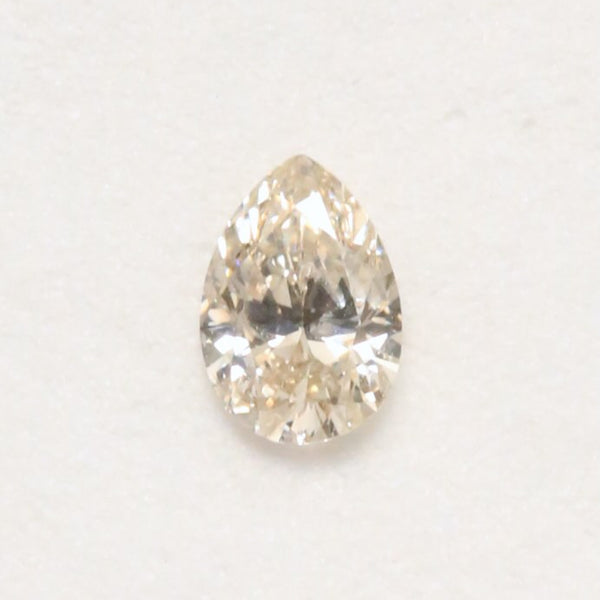 0.50ct 4.35 x 6.35 x 2.69mm BRILLIANT CUT PEAR CHAMPAGNE DIAMOND