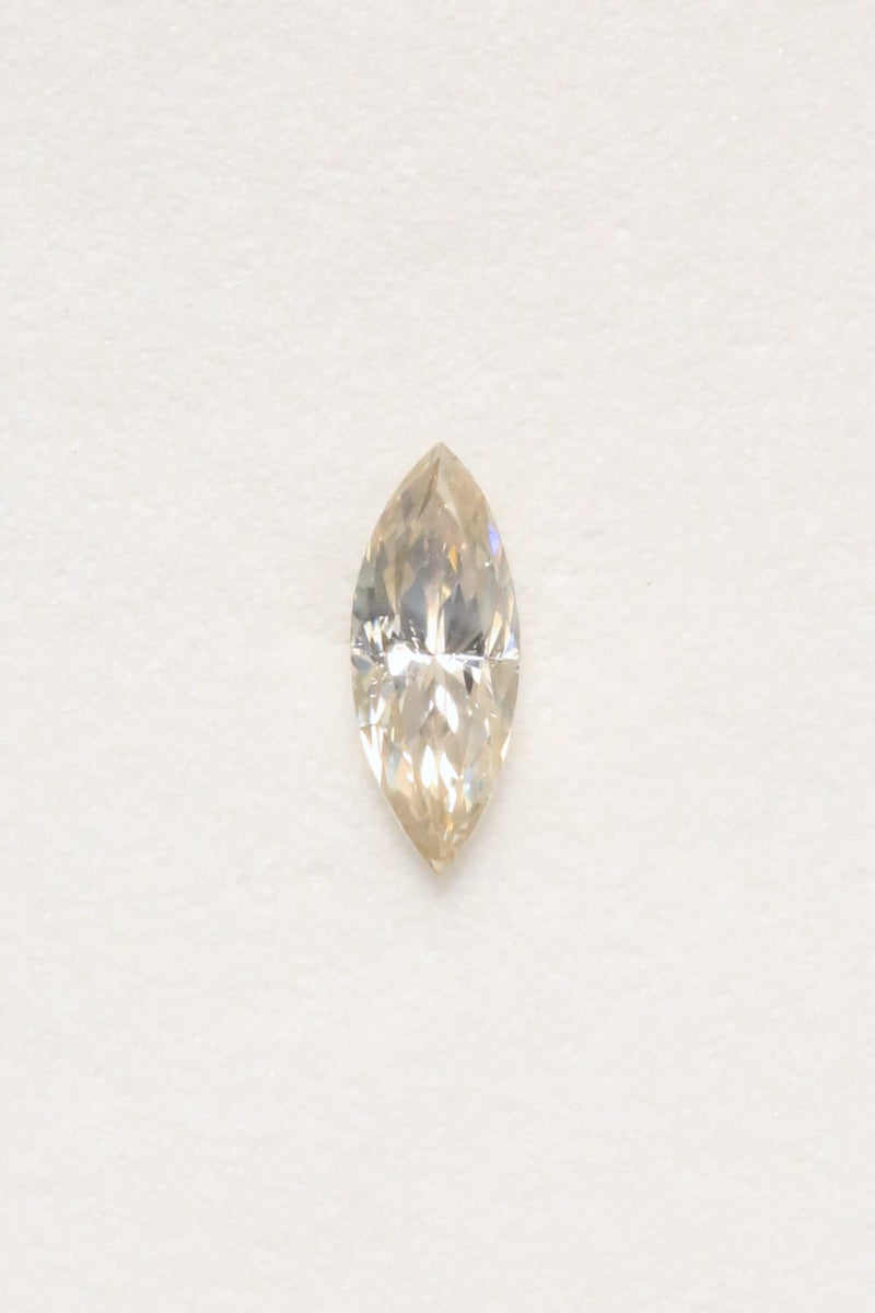 0.48ct 3.59 x 9.26 x 2.34mm BRILLIANT CUT MARQUISE CHAMPAGNE DIAMOND-1