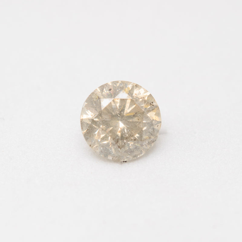 1.59ct 7.15mm ROUND BRILLIANT CUT CHAMPAGNE DIAMOND-1