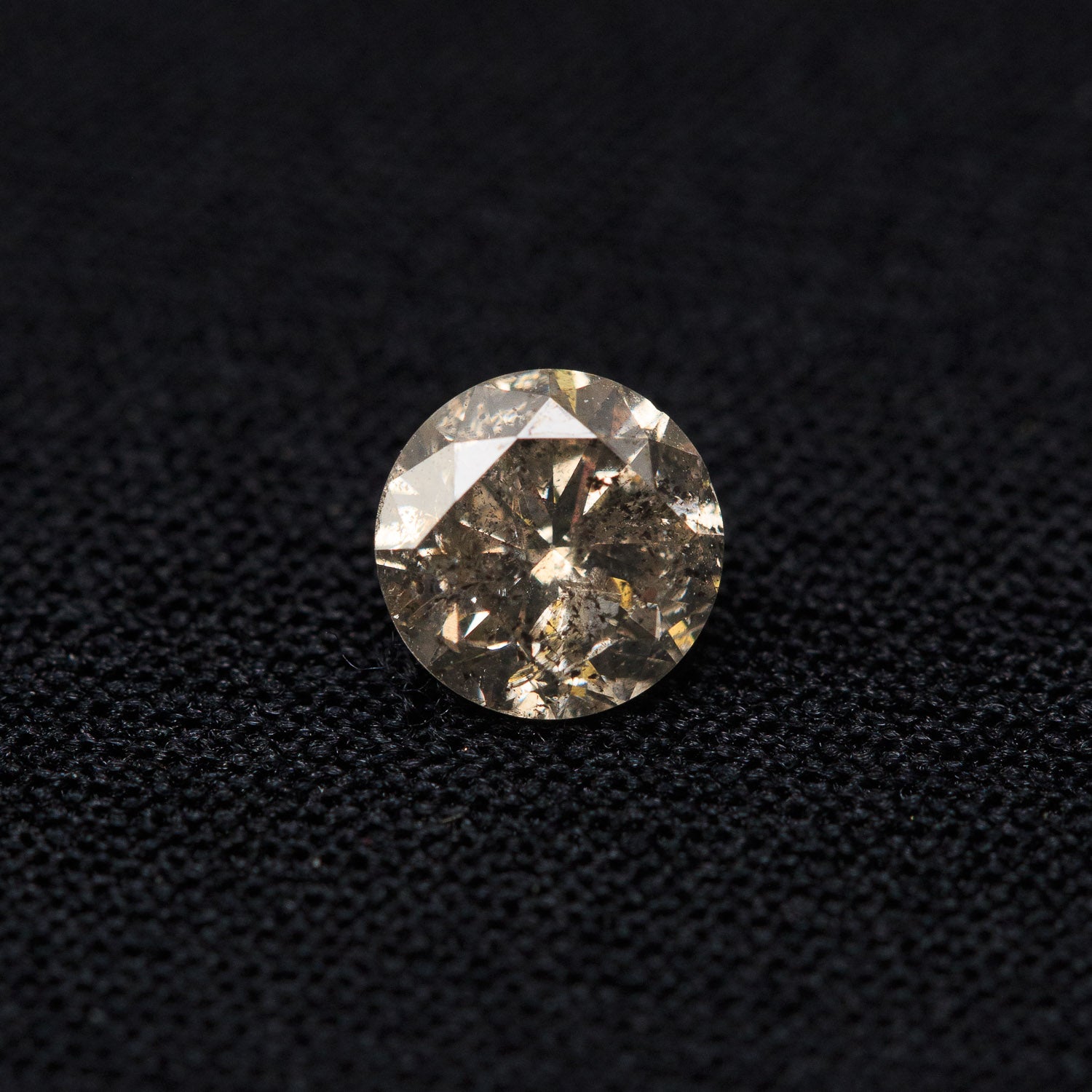 0.80ct 5.78mm ROUND BRILLIANT CUT CHAMPAGNE DIAMOND-2