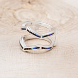 "LINA" RING GUARD - PAUA SHELL RING GUARD-3