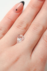 "CHARLENE" - SHIELD CUT NIGERIAN MORGANITE-7