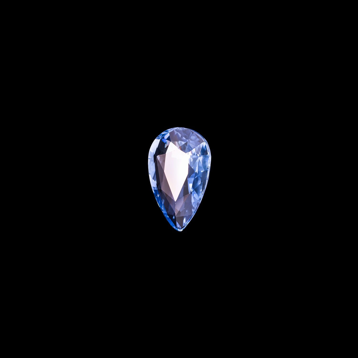 "DIOR" - PEAR BRILLIANT BLUE SAPPHIRE-4