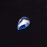 "DIOR" - PEAR BRILLIANT BLUE SAPPHIRE