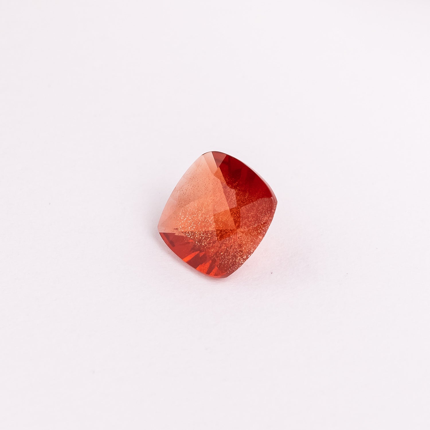 "DREAMY" - CHECKERBOARD CUSHION CUT OREGON SUNSTONE-3