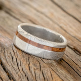 "VERTIGO" - REDWOOD WEDDING RING-2