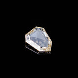 "ETIENNE" - PORTRAIT SHIELD CUT CHAMPAGNE DIAMOND-5