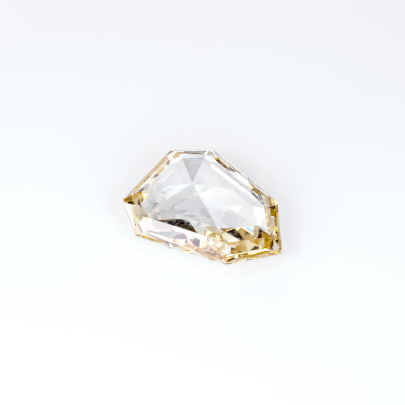 "ETIENNE" - PORTRAIT SHIELD CUT CHAMPAGNE DIAMOND-2