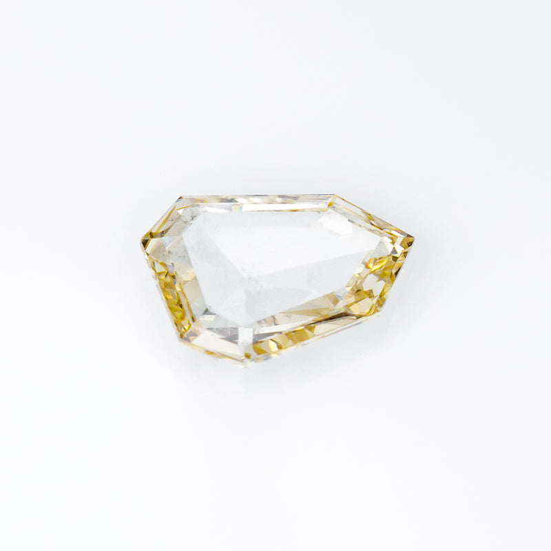 "ETIENNE" - PORTRAIT SHIELD CUT CHAMPAGNE DIAMOND