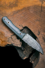 "BOWIE" - DAMASCUS STEEL KNIFE by Forseti Steel™-1